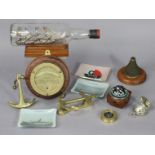 Various maritime-related ornaments, etc.