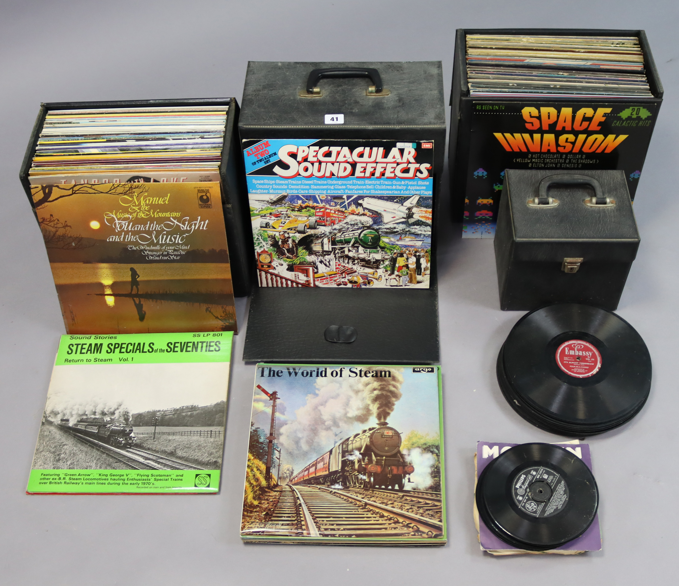 Approximately one hundred various records – pop, classical, etc. - Image 2 of 6