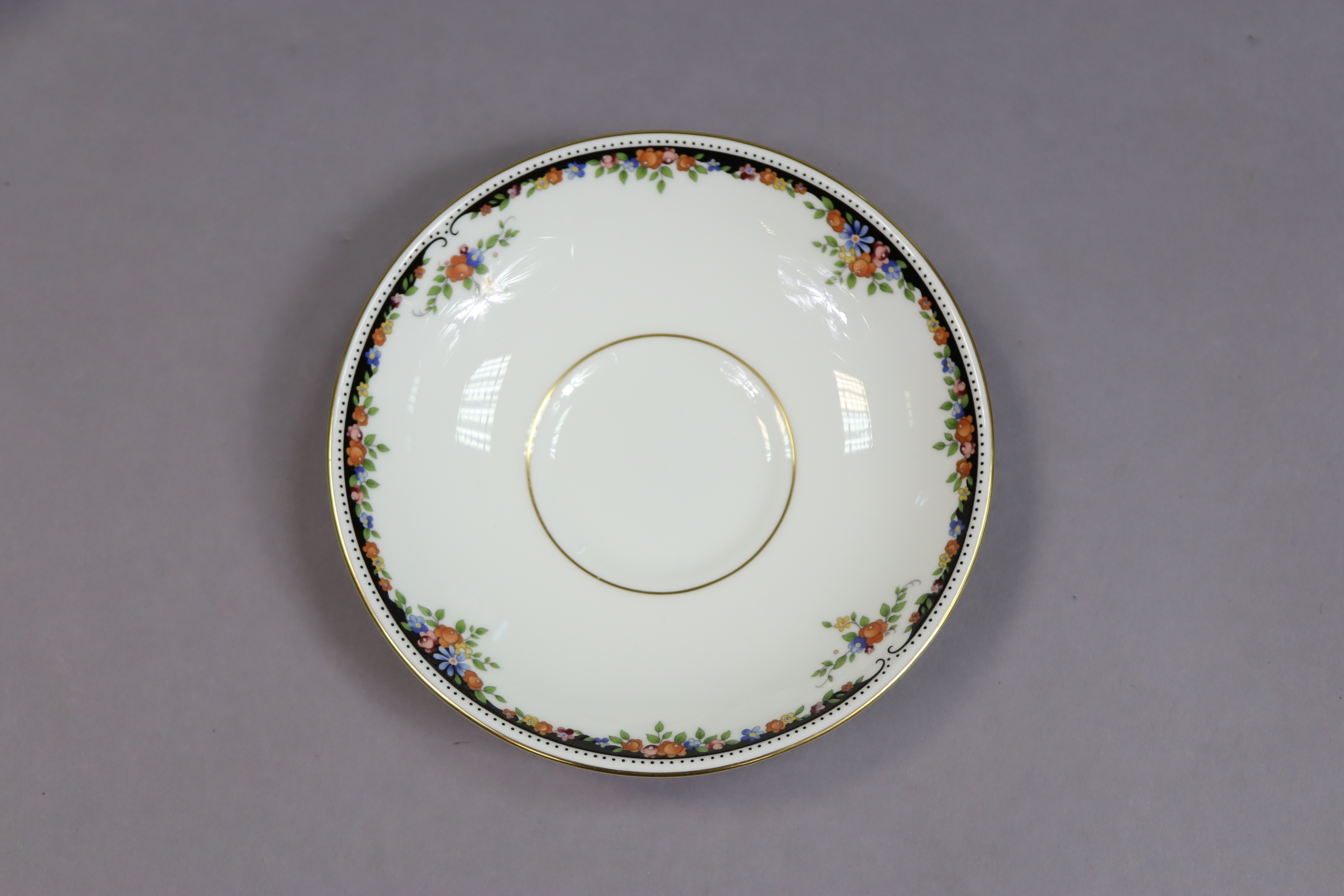 A Wedgwood bone china “Osborne” thirty-six-piece dinner & tea service, settings for six. - Image 2 of 3