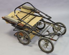 A vintage Allwin’s fold-away wheelchair.