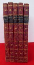 Books: 'The Natural History of British Birds' by E.Donovan  1799, in five volumes