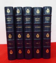 Books: 'The Handbook of British Birds' by HF Witherby  Third Impression, in five volumes