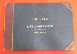 Book: 'Picture of Life and Characters' by John Leech, from the Collection of Punch  Fifth Series