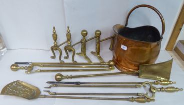 Metalware: to include hearth related implements