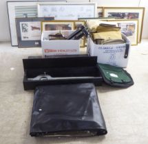 Vintage and later motor related collectables: to include Bentley Sectional Car covers