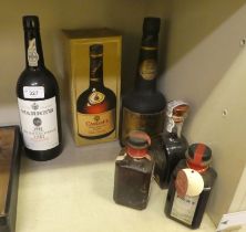 Wines and spirits: to include a bottle of 1981 Warre's Port