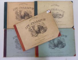 Books: 'Pictures of Life and Characters' by John Leech, published in five volumes