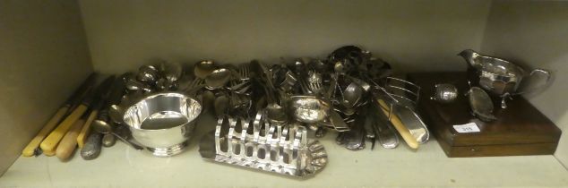 Silver plate: to include a Kings pattern ladle