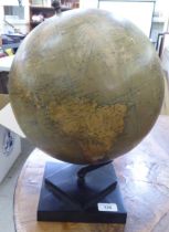 A Philips 12" terrestrial globe