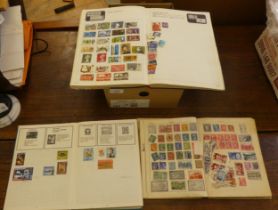 Uncollated 19thC and later stamps: to include used American and European issues