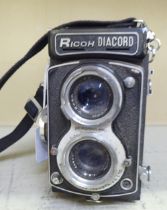 A Ricoh Diacord camera