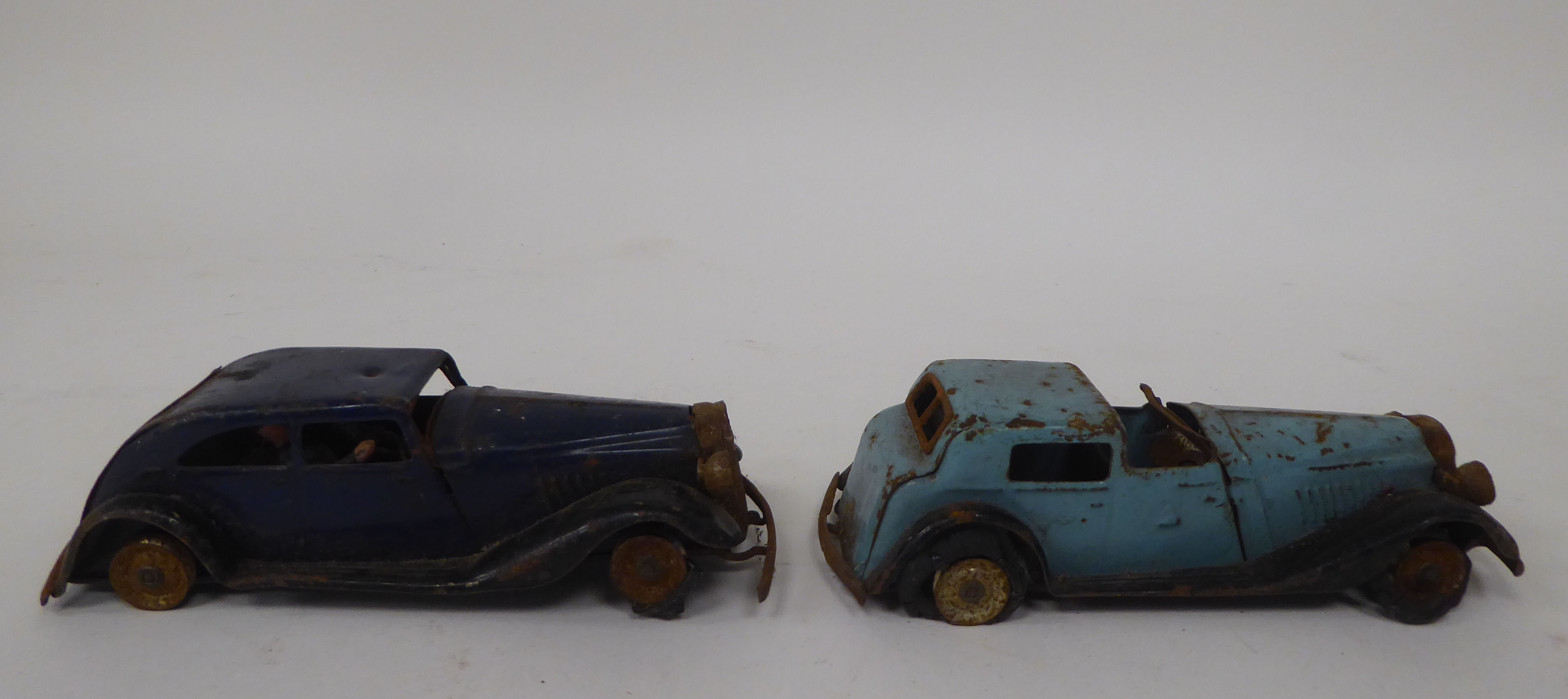 Vintage model vehicles, viz. tinplate Minic Toys; and diecast Meccano - Image 6 of 7