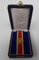 A German Nazi Army Honour Roll clasp  cased   (Please Note: this lot is subject to the statement