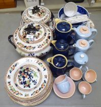 19thC table ceramics: to include Poole pottery; and Denby stoneware