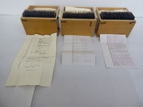 Three boxes of early 20thC photographic negatives: to include scenes of Barbados