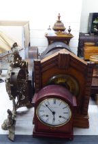 20thC clocks and timepieces: to include 1920/1930s examples  largest 10"h