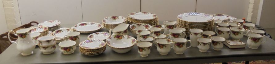 Royal Albert bone china Old Country Rose pattern tableware