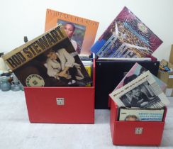 Vinyl albums and 45rpm singles, mainly rock 'n pop: to include David Essex, Madonna, Sister Sledge