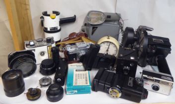 A mixed lot: to include Agiflite camera body