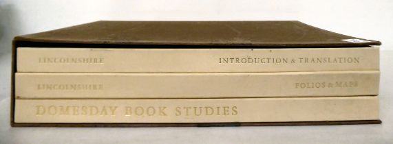 Books, Lincolnshire trilogy, viz. 'Folios & Maps Introduction and Translation'; and 'Doomsday Book