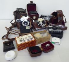Cameras and accessories: to include a Kodak Retina III