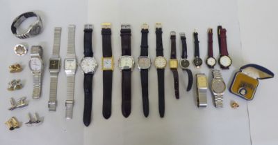 Wristwatches: to include a stainless steel cased Quartz bracelet watch