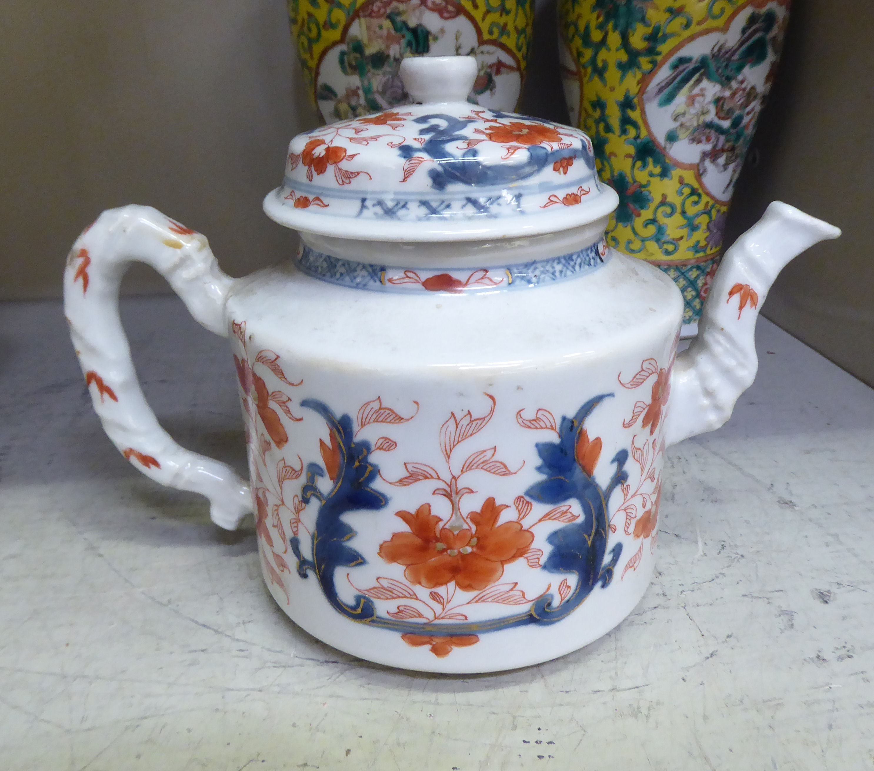 Mainly 19thC Chinese and Asian ceramics: to include an 18thC style porcelain teapot - Image 21 of 30