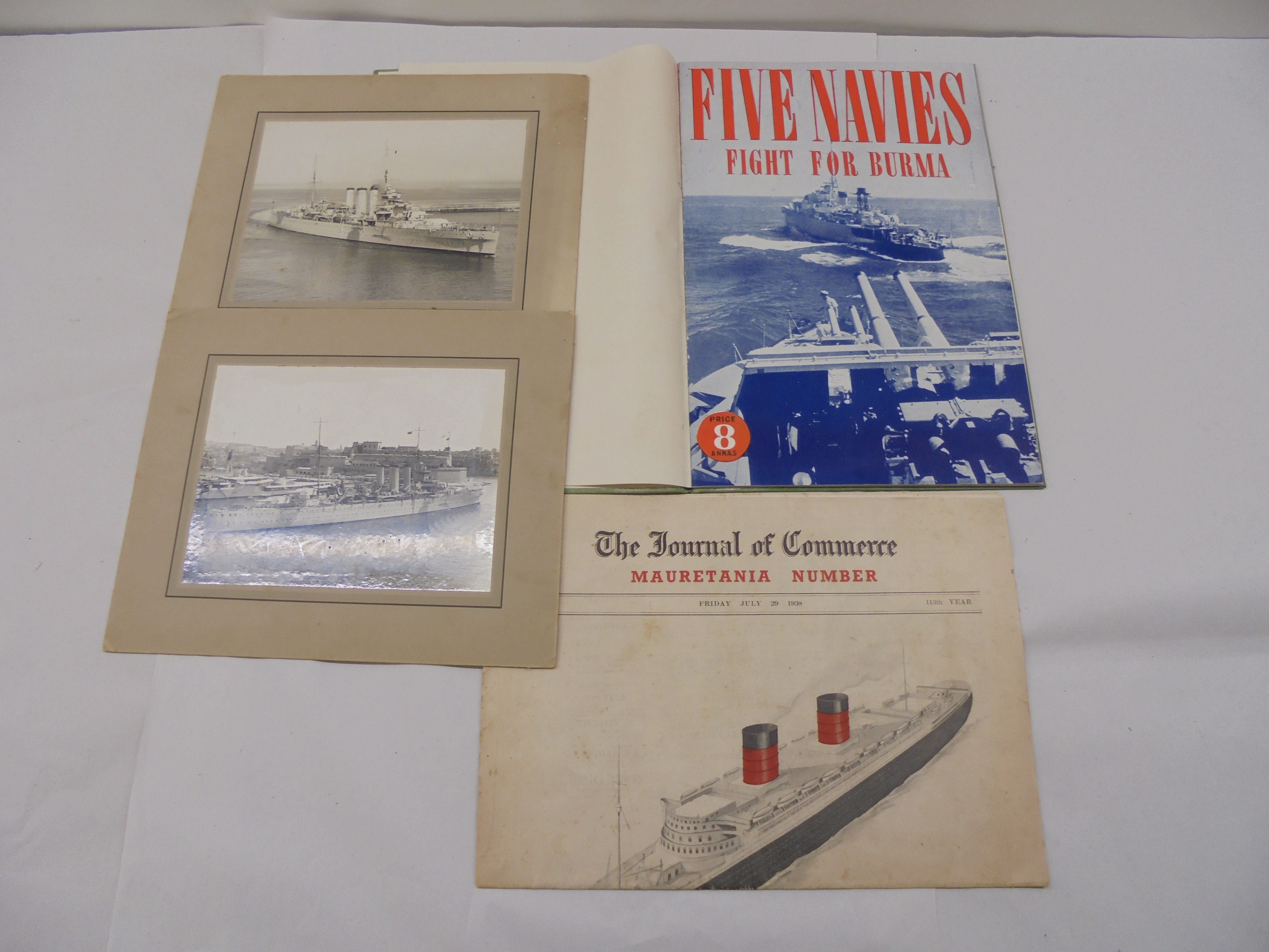 World War I & II photographs and ephemera: to include handwritten documents (Please Note: this lot - Image 4 of 7