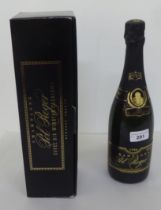 A bottle of 1986 Pol Roger, Sir Winston Churchill champagne  boxed
