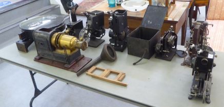 Vintage projection equipment and components  (A/F)