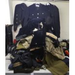 Various military design kit and uniform (Please Note: this lot is subject to the statement made in