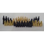 Novelty composition chess pieces