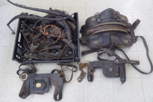 Equestrian equipment: to include a saddle and tack