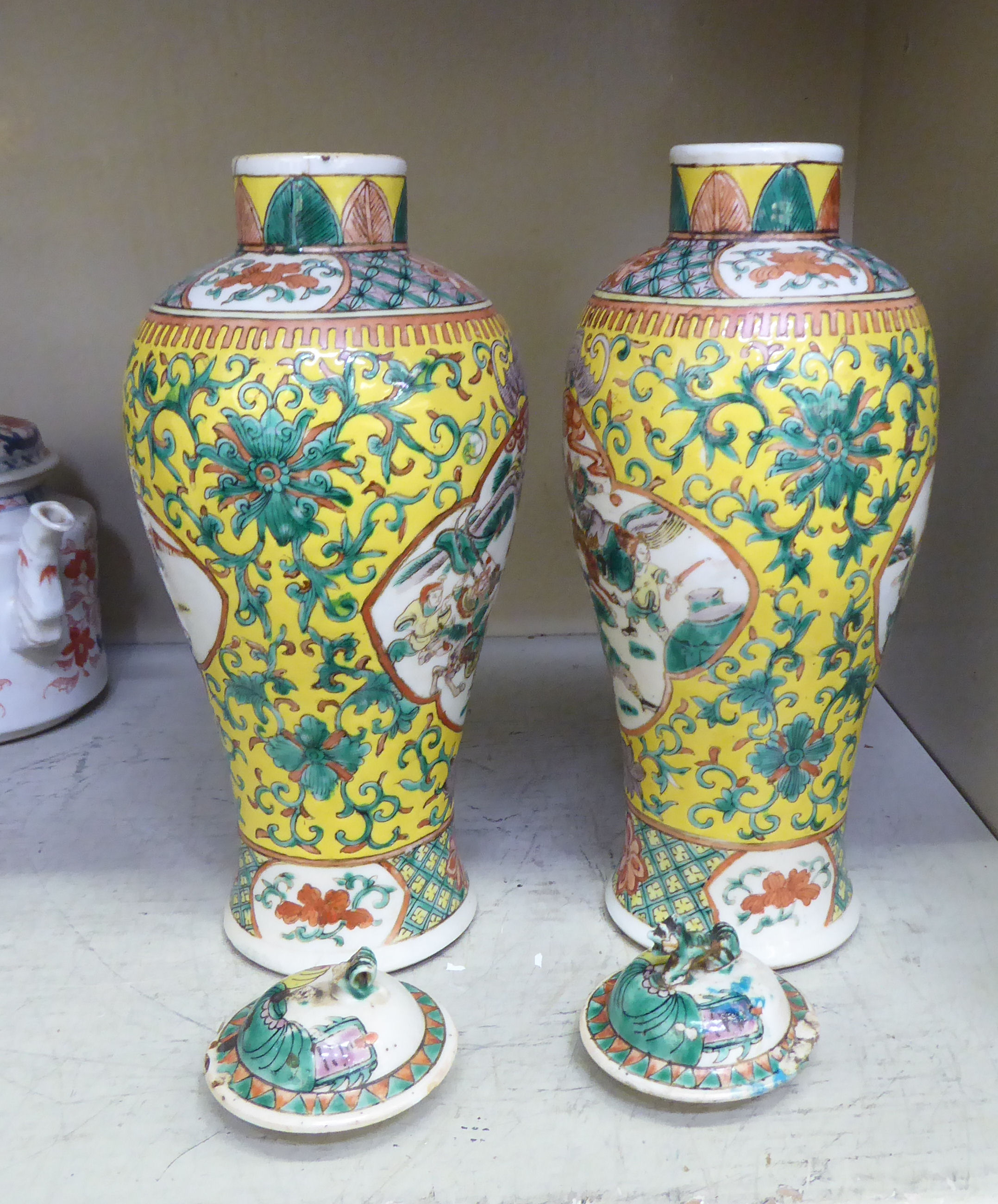 Mainly 19thC Chinese and Asian ceramics: to include an 18thC style porcelain teapot - Image 26 of 30