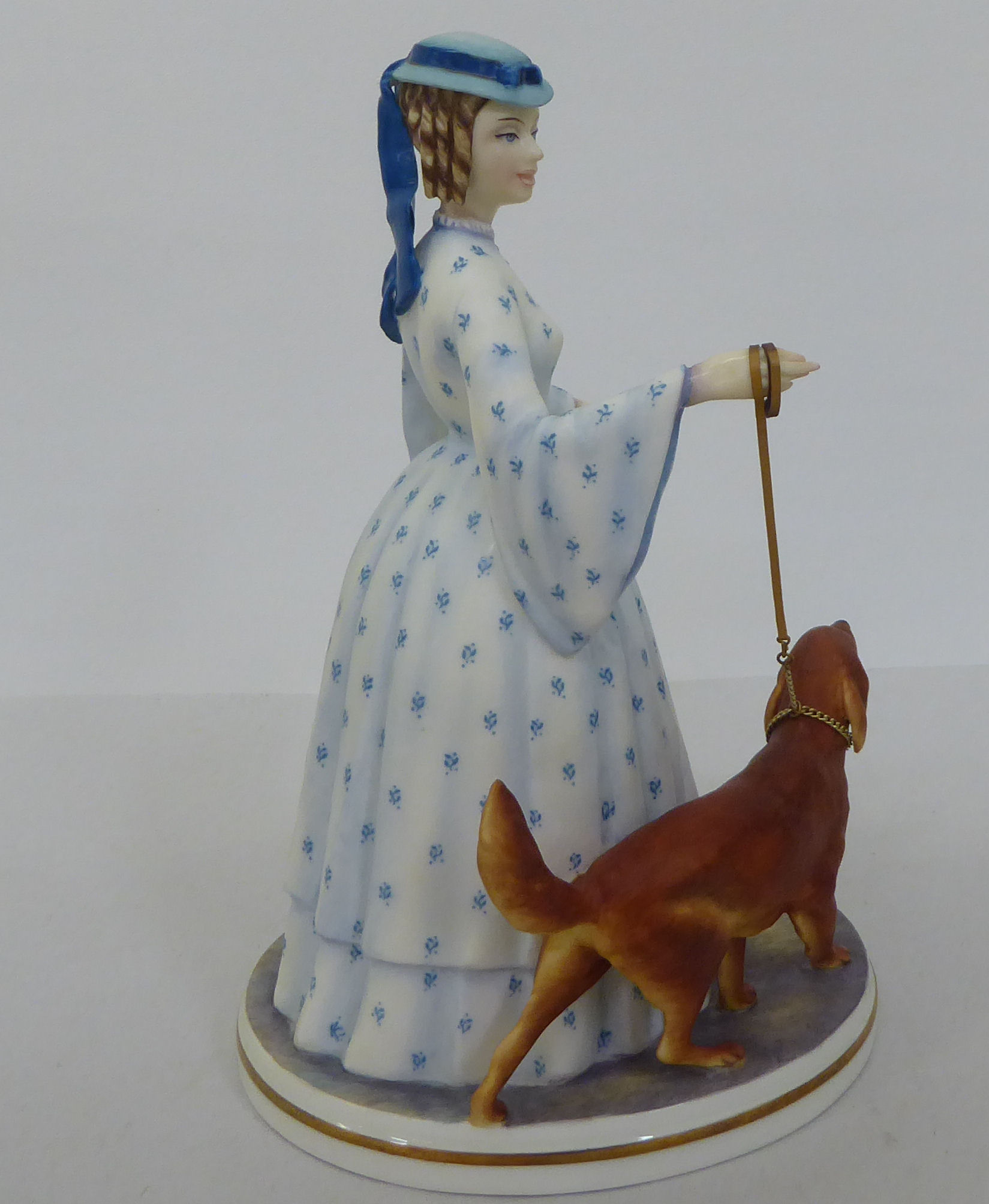 A Royal Worcester china figure 'Felicity'  Limited Edition 570/750  bears a certificate of - Image 3 of 8