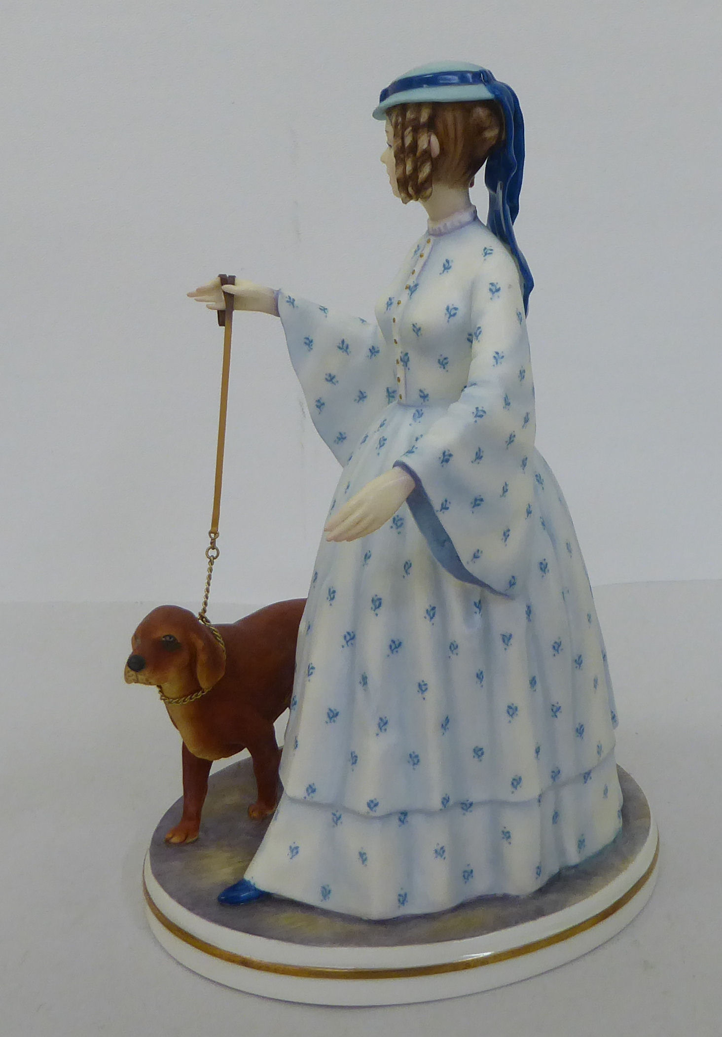 A Royal Worcester china figure 'Felicity'  Limited Edition 570/750  bears a certificate of - Image 6 of 8