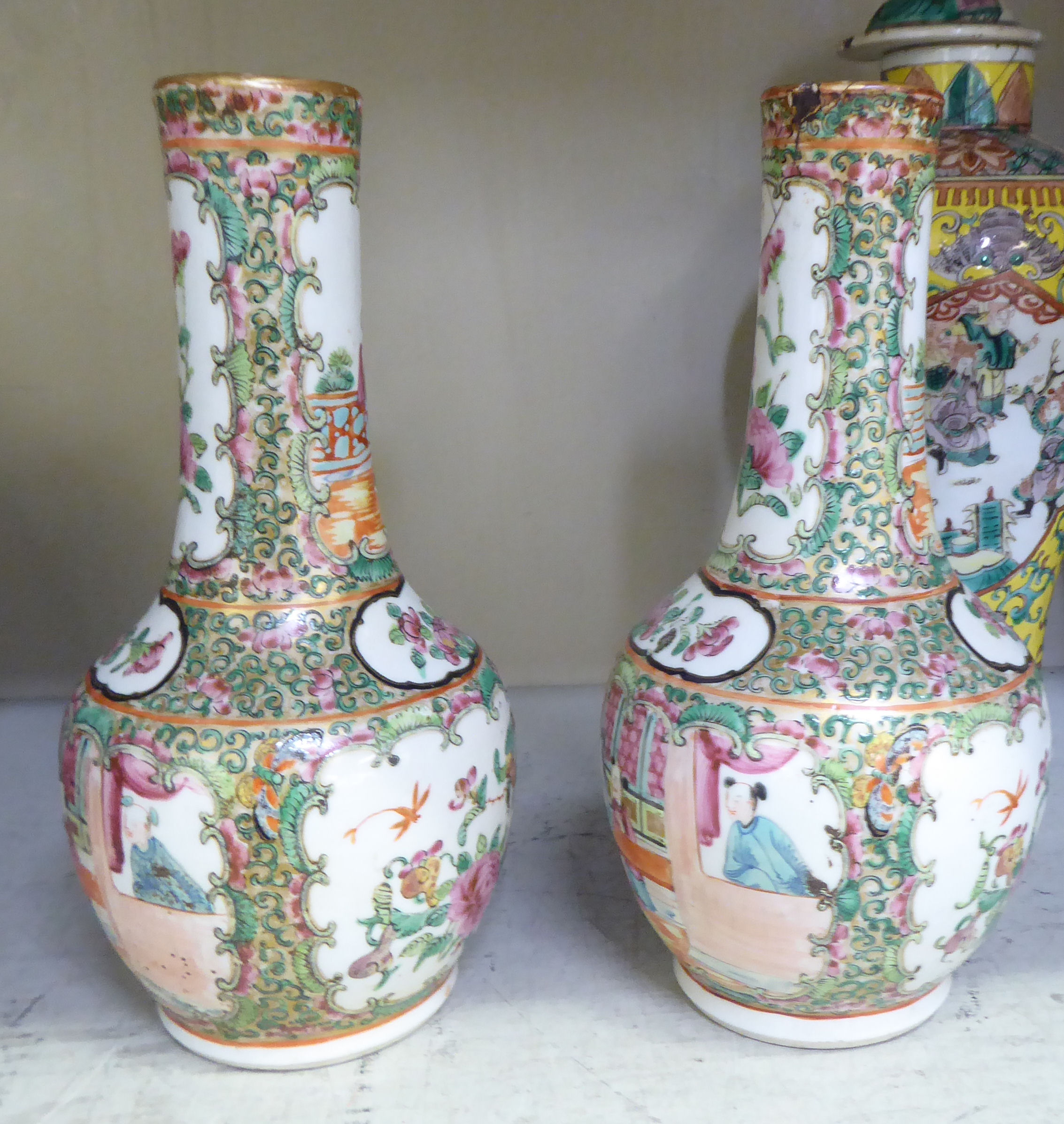 Mainly 19thC Chinese and Asian ceramics: to include an 18thC style porcelain teapot - Image 18 of 30