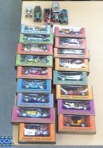 Diecast model vehicles, some boxed: to include Matchbox models of Yesteryear vintage vehicles