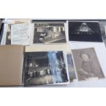 An album collection of film related ephemera, the Property of James (Jimmy) A Marchant: to include