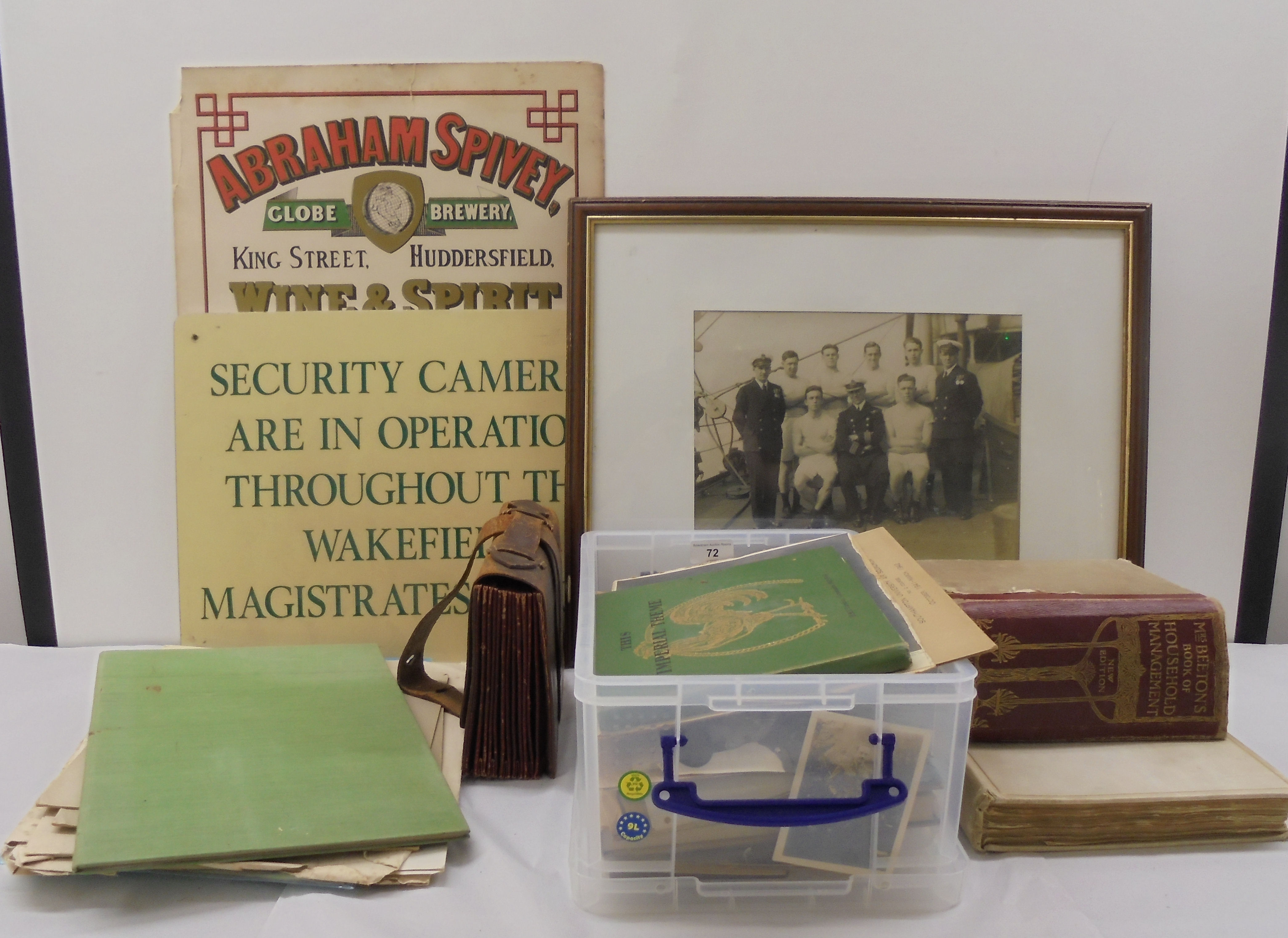 World War I & II photographs and ephemera: to include handwritten documents (Please Note: this lot