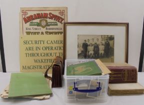 World War I & II photographs and ephemera: to include handwritten documents (Please Note: this lot