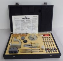 A Bergeon watchmakes/repairers portable fitted kit/tools