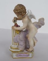 A Meissen porcelain porcelain figure 'Le Gosse st Sauvage'  model no. 131 F14  5"h