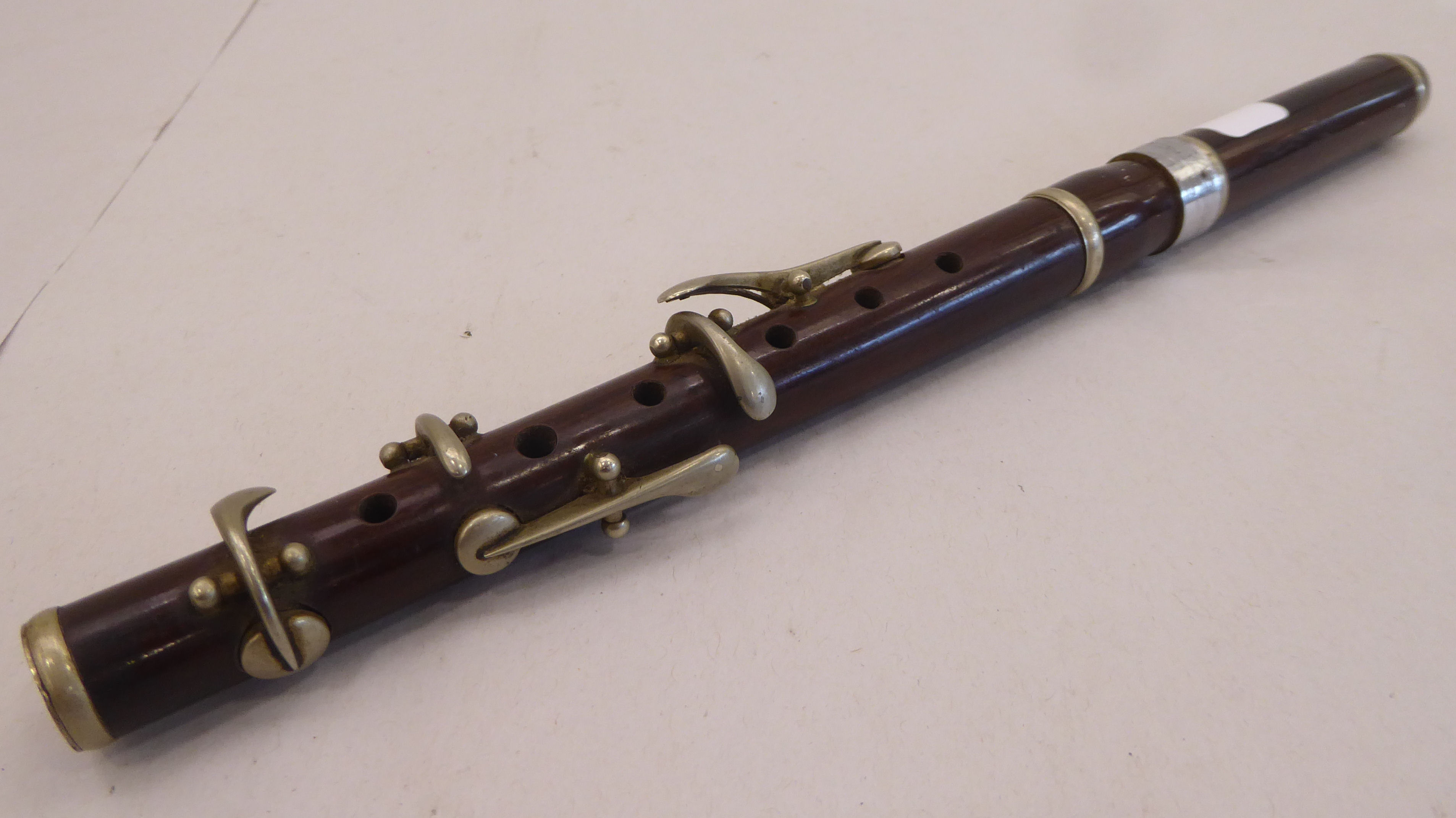 A rosewood piccolo - Image 2 of 2