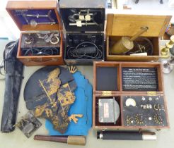 A mixed lot: to include an early 20thC Rogers Vitalator Electro Medical Appliance  boxed