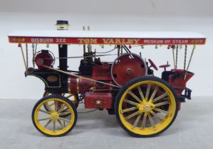 A plastic model, a traction engine  12"L