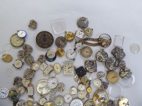 Wristwatch movements and components