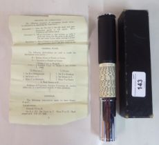 An Otis King model L slide calculator  no. V2558  boxed with instructions