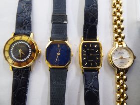 Variously cased and strapped wristwatches: to include examples by Bulova and Casio