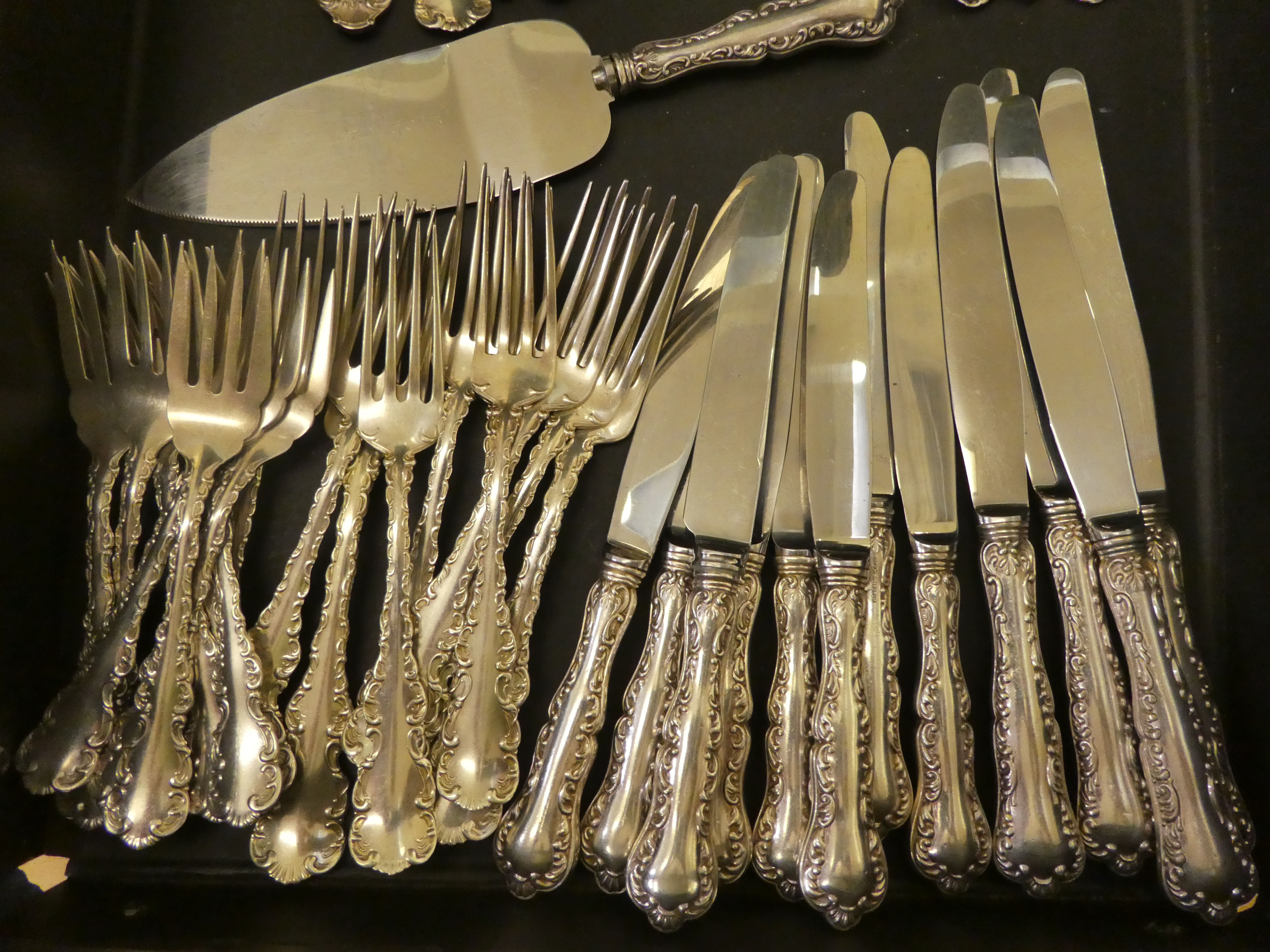 Birks Sterling silver flatware and Sterling handled knives - Image 2 of 3